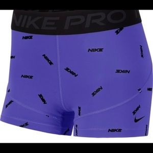 nike pro purple